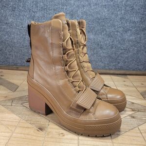 Converse Chuck Taylor GR82 High Women's Platform Boots Brown 570529C Size 8.5